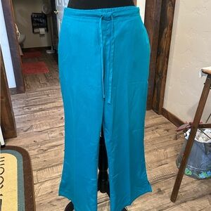 Cherokee Turquoise Workwear Scrub Pants